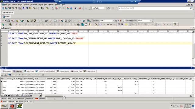 Session 16 How to Create a PO with RECEIPT in ORACLE APPS R12 смотреть онлайн
