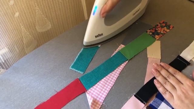 Лоскутки в дело! Шьем заготовку из обрезков. Блок "Крейзи пэчворк" смотреть онлайн