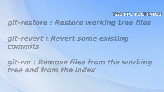 Important Git commands смотреть онлайн