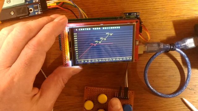 Паяльная станция на Arduino Мега 2560, новая программа контроллера. Интерфейс. смотреть онлайн