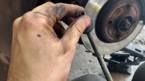 Замена стойки стабилизатора Рено Меган 2