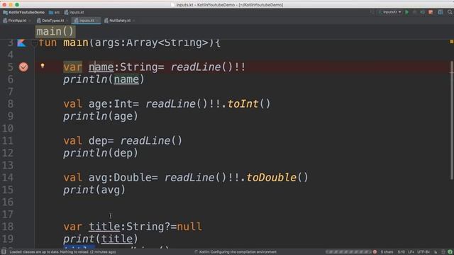 7-Kotlin|| inputs- المدخلات смотреть онлайн