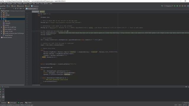 Web Parser - Improved Word Combinations Count in Java смотреть онлайн