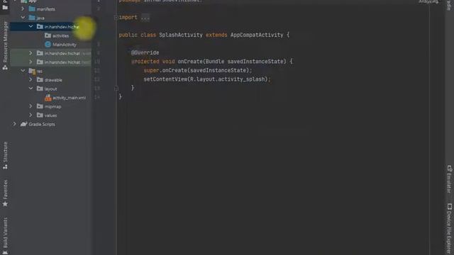 1 Project Setup & Splash Activity || Chatting App || Developer Harsh || #java #androidstudio #appde смотреть онлайн