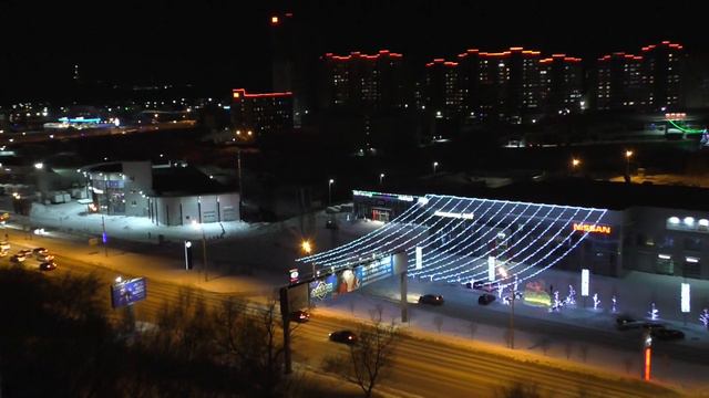 Сколько елочек видно вечером с моего балкона? смотреть онлайн