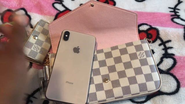 What’s in my bag Louis Vuitton Felicie Pochette / What’s in my purse смотреть онлайн