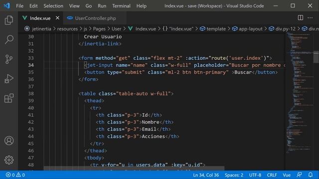 ? Primeros pasos con Laravel Inertia.js y Vue: Busqueda | 17 смотреть онлайн