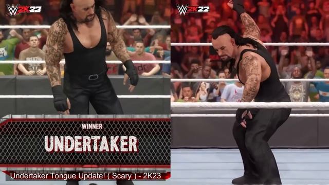 WWE 2K23 Vs WWE 2K22 - Details Comparison