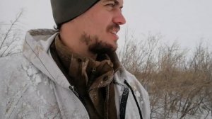 Охота на зайца 2021! Добыл заветный трофей! Загонная охота на зайца зимой в Казахстане. Охотники.KZ