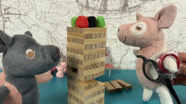 Как свинки в Дженгу играли ? смотреть онлайн