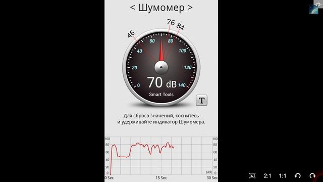 Шумомер - Sound Meter для Андроид смотреть онлайн