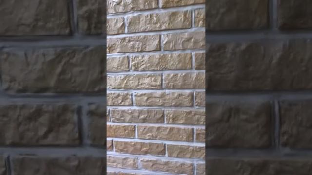 Защитное покрытие гипсовых кирпичиков.