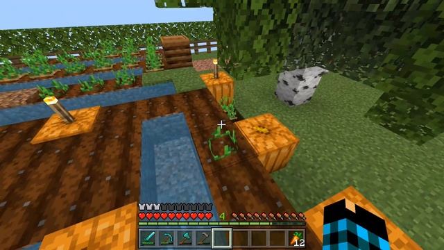 One Block Minecraft PE продолжение/ новый уровень/карта скайблок смотреть онлайн