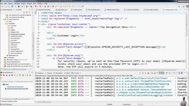 Spring Security Password Expiration Example смотреть онлайн