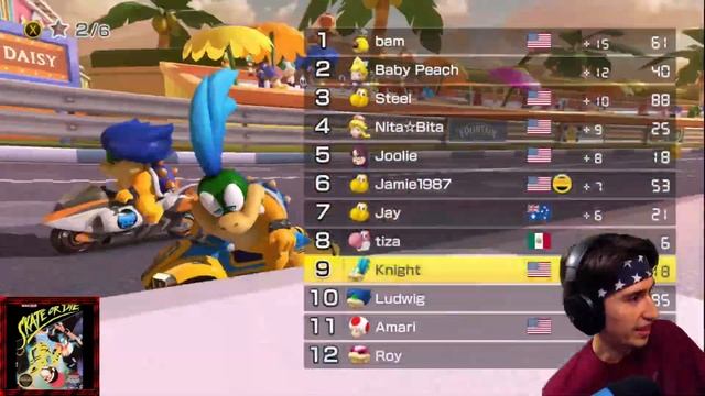 MARIO KART 8 DELUXE – VIEWER GAMES – NINTENDO SWITCH LIVE STREAM смотреть онлайн