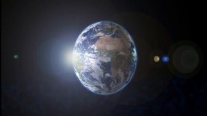 Планета Земля. Движение вокруг своей оси под классическую музыку. Расслабление в космосе. 4k