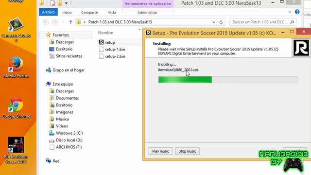 Pro Evolution Soccer 2015 PC | Instalar Parche 1.03 y DLC 3.00 смотреть онлайн