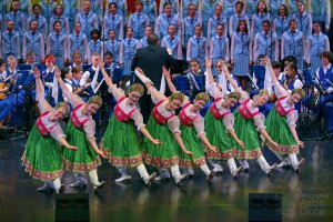 "Калинка", ансамбль Локтева. "Kalinka", Loktev Ensemble.