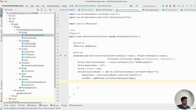 Master JWT Token Authentication with Spring boot 3 in 30 Mins ? | Essential Java Interview Hack ? смотреть онлайн