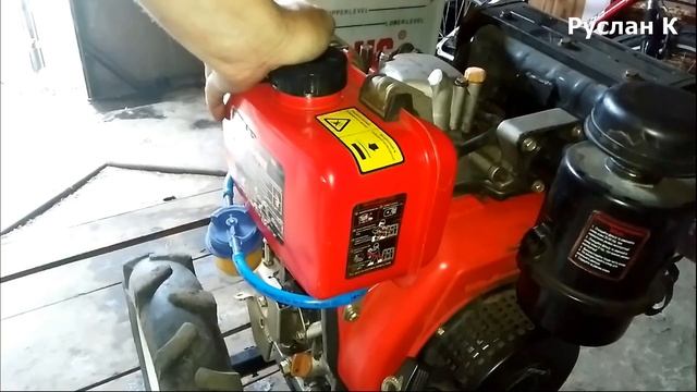 Как заводить дизельный мотор 178F. Мотоблока Zirka-105 смотреть онлайн