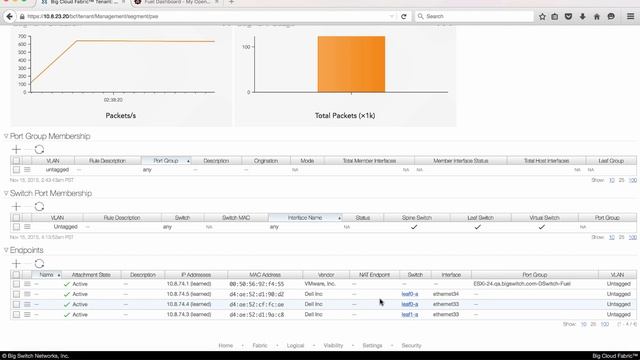 Big Cloud Fabric - Lab Manager Demo смотреть онлайн