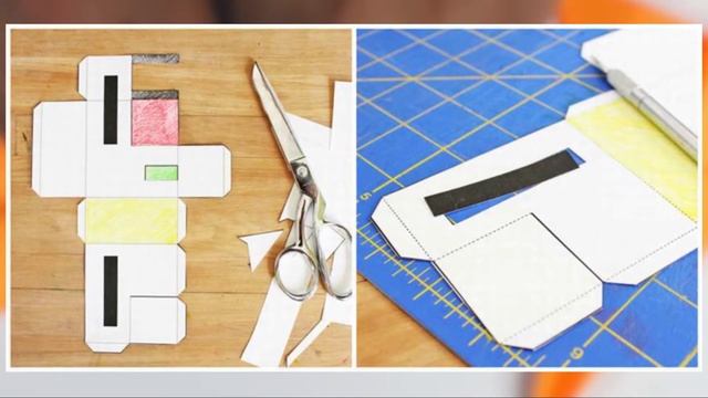 Как сделать дом из бумаги своими руками. Шаблоны, схемы и макеты смотреть онлайн