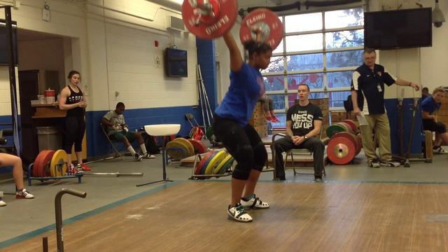 Kjayla Martin (Youth, 75+ kg) - 75 kg (165 lb) Snatch смотреть онлайн