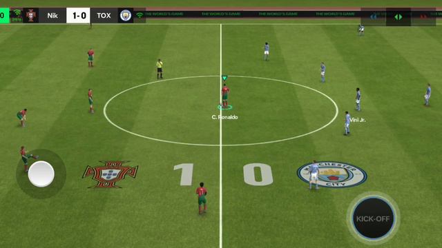 FC Mobile Match 01 - Win 2-0