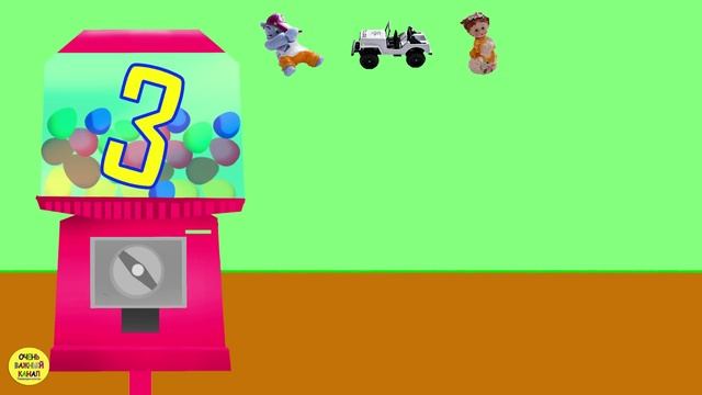 Развивающие мультики для детей. Счёт 1-5. Игрушки, сладости, сюрприз! смотреть онлайн
