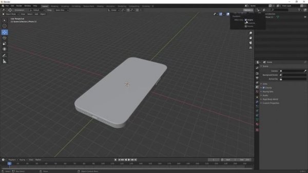 How to Move Origin Point in Blender