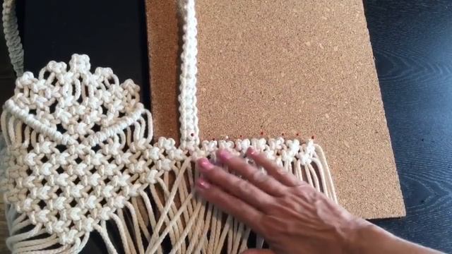 HOW TO - MAKE A MACRAME BAG WITH SHOULDER STRAP - full step by step tutorial смотреть онлайн