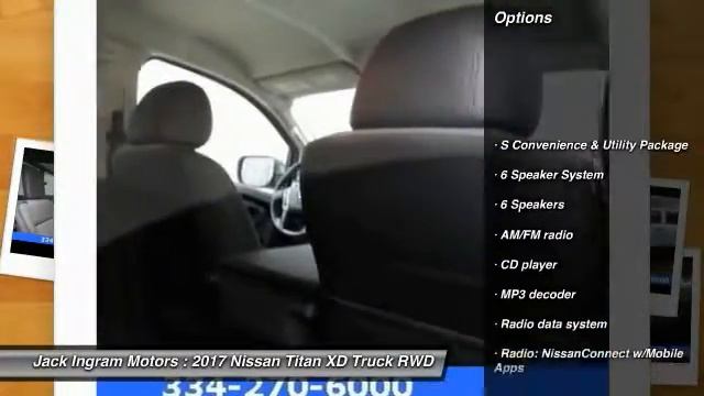 2017 Nissan Titan XD Montgomery AL N17644 смотреть онлайн