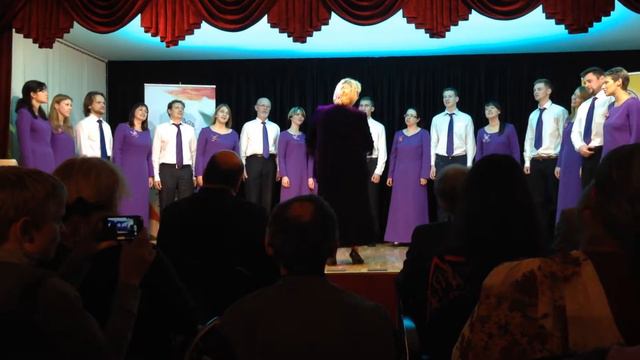 Choir "Mart akkord" (Moscow) - Ой, со вечора смотреть онлайн