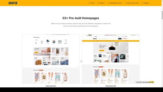 Aora - Home and Lifestyle Elementor WooCommerce Theme handcrafted decor Mika смотреть онлайн