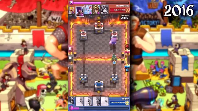 A ABSURDA EVOLUÇÃO de CLASH ROYALE (2013-2020) (TODAS AS VERSÕES) смотреть онлайн