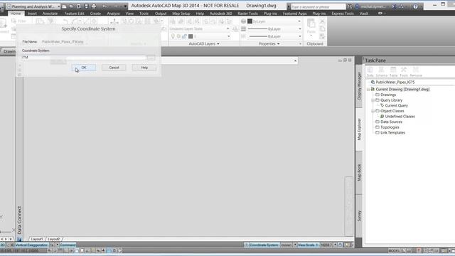 AutoCAD Map 3D: GIS Data Coordinates Transformation смотреть онлайн