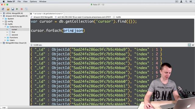 MongoDB CRUD Operations: 19 forEach and toArray смотреть онлайн