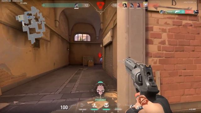 This high DPI bullet dodge is INSANE смотреть онлайн