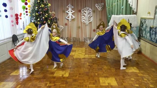 Танец "Зима" Детский сад №58 смотреть онлайн