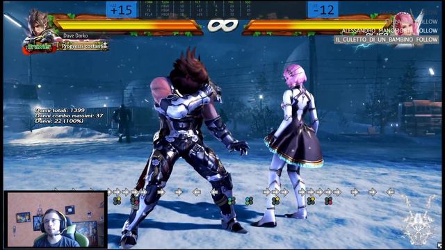 ITA Tekken 7 - tutorial su frame data e punish con Lars смотреть онлайн