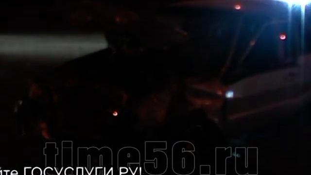 Видеозапись ДТП на пересечении улиц Терешковой и Орской time56 ru смотреть онлайн