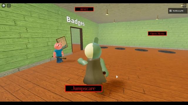 Zombie Bunny Jumpscare! InfectedDeveloper's Piggy RP смотреть онлайн
