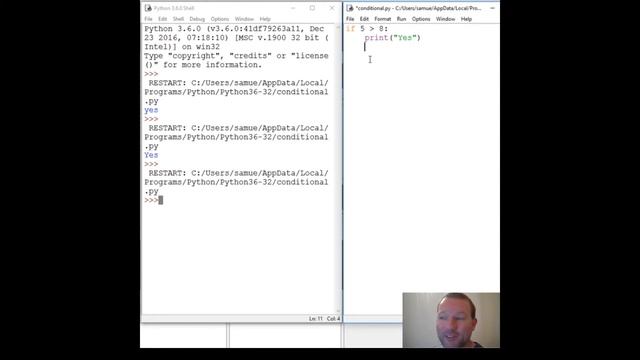 Python Basics Conditional Statements if - else pt 2 смотреть онлайн