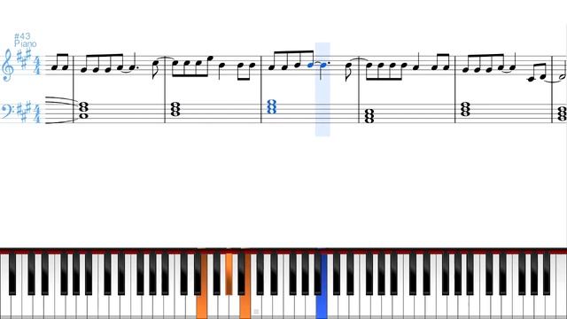 Mona Songz - Салют, Вера. Как играть на пианино, простой вариант. смотреть онлайн