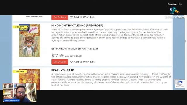 CGN LIVE! Episode TWO - Comics and Graphic Novel releases 2/20 - 2/26 смотреть онлайн