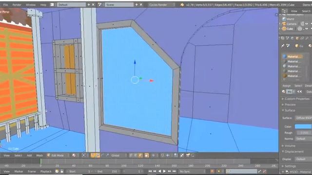 Blender 3D low polly house смотреть онлайн