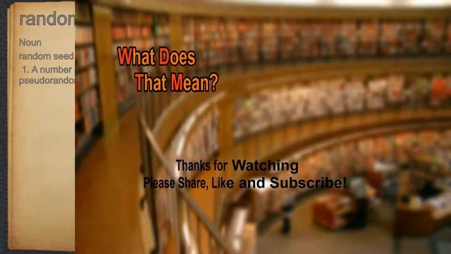 What does random seed mean? смотреть онлайн