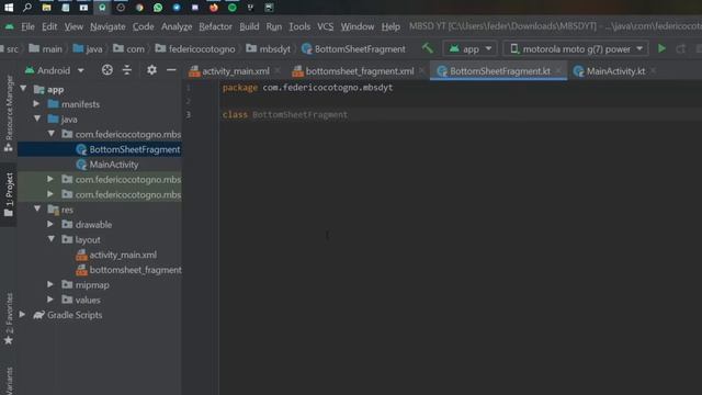 Modal Bottom Sheet Dialog in Android Studio Tutorial (Kotlin) смотреть онлайн