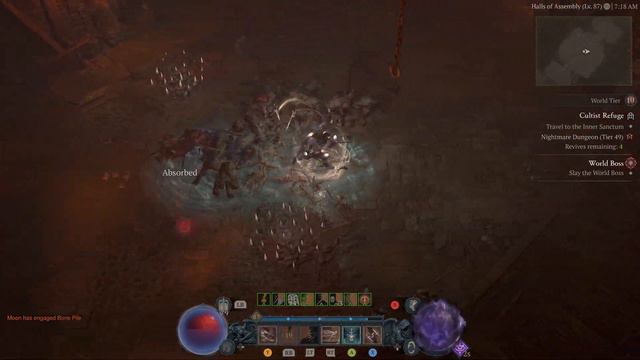 Diablo 4 - Rouge LVL 87 NMD 49 SOLO 5mins Run смотреть онлайн
