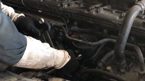 SCANIA R380/СКАНИЯ Р380 (замена топливного фильтра) проблемы с запуском двигателя